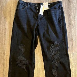 Cropped PLUS Boyfriend Jeans